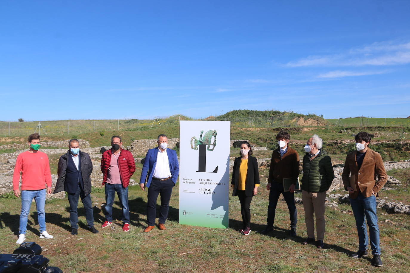 Yacimiento de la cuidad astur-romana de Lancia