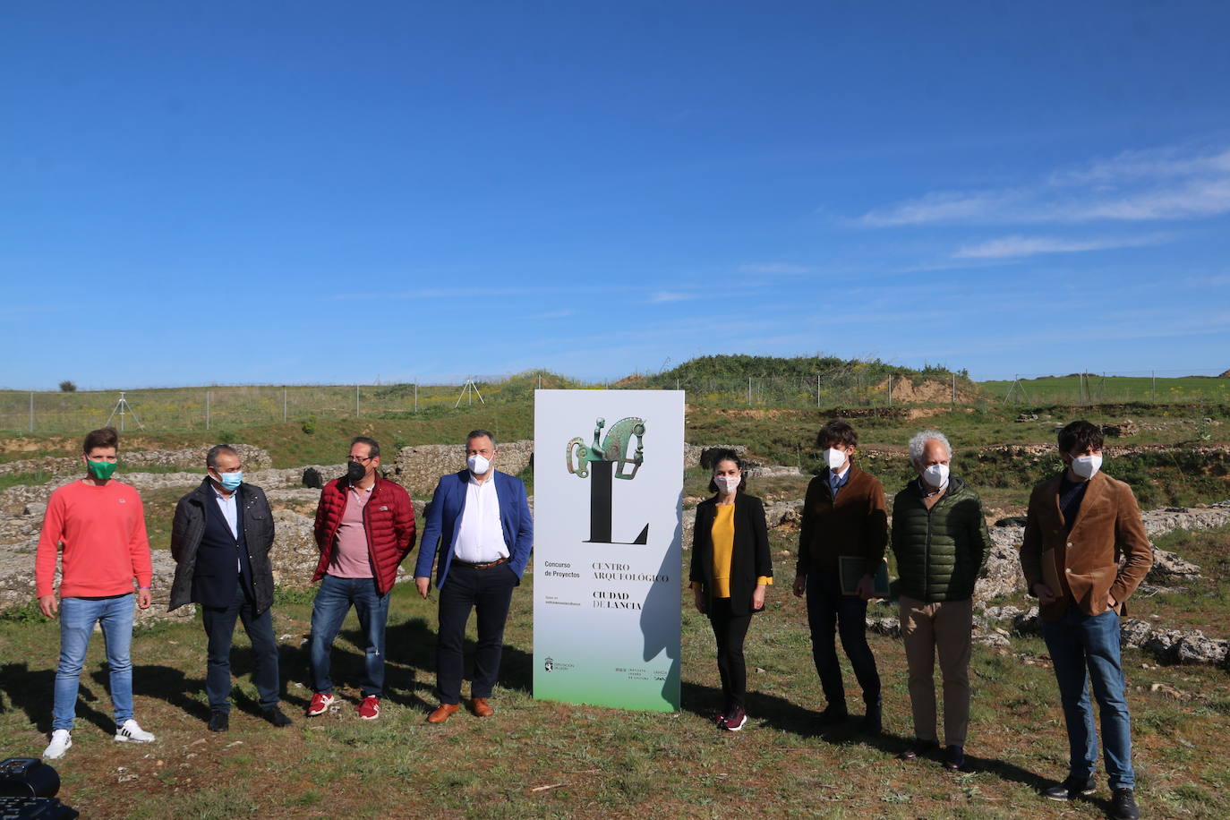 Yacimiento de la cuidad astur-romana de Lancia