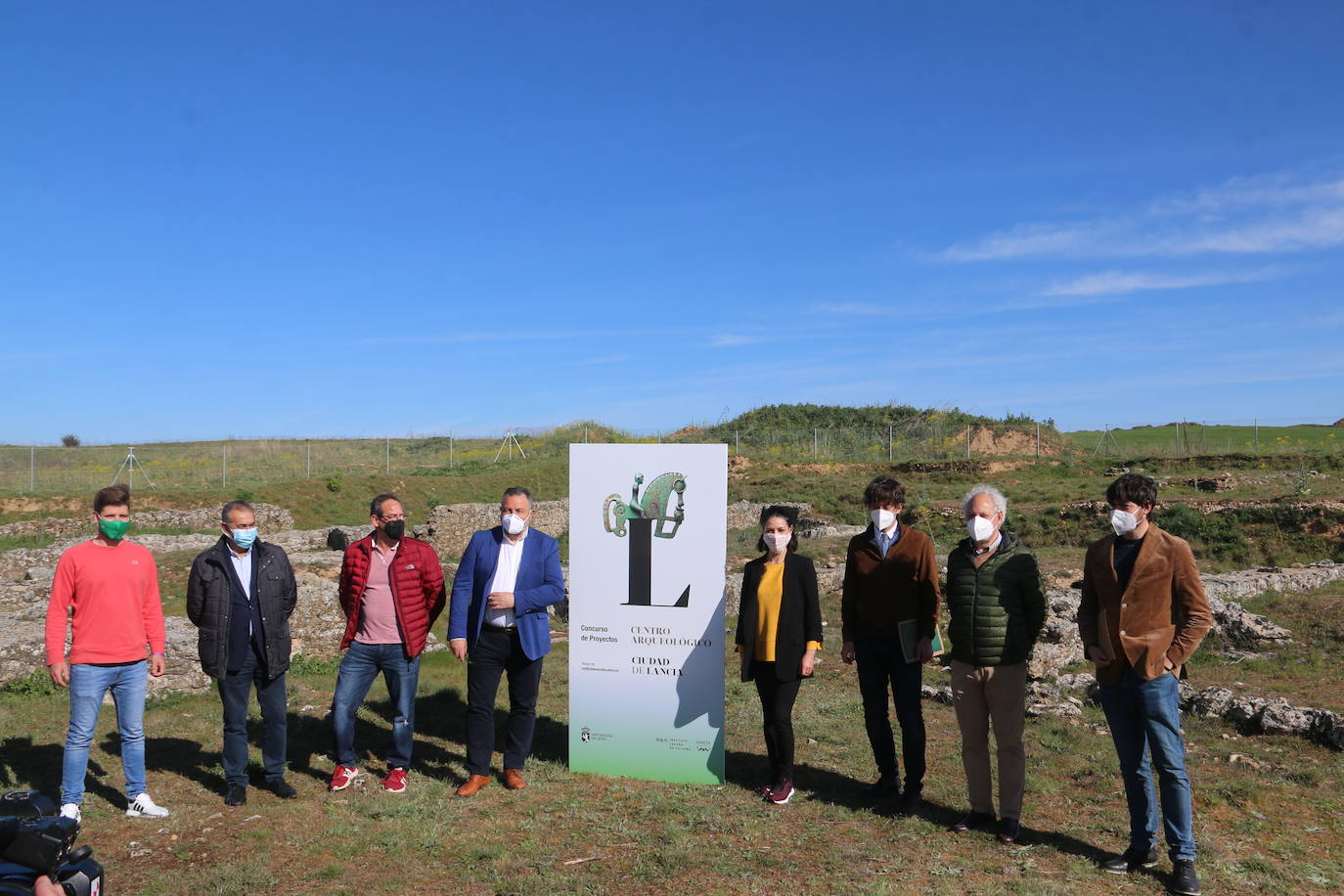 Yacimiento de la cuidad astur-romana de Lancia