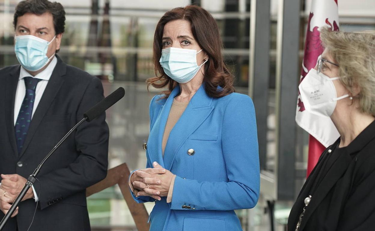 La consejera de Empleo e Industria, Ana Carlota Amigo, participa en el Consejo de Internacionalización Empresarial de Castilla y León.