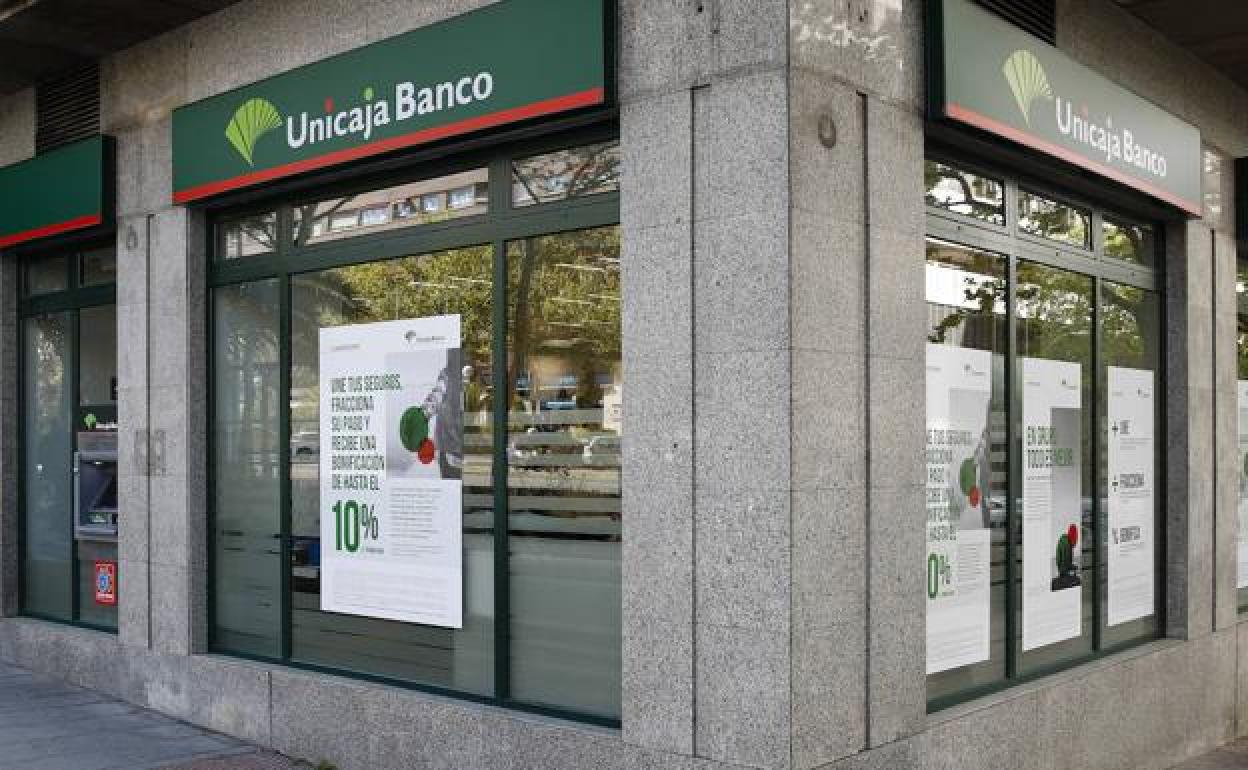 Sucursal de Unicaja Banco.