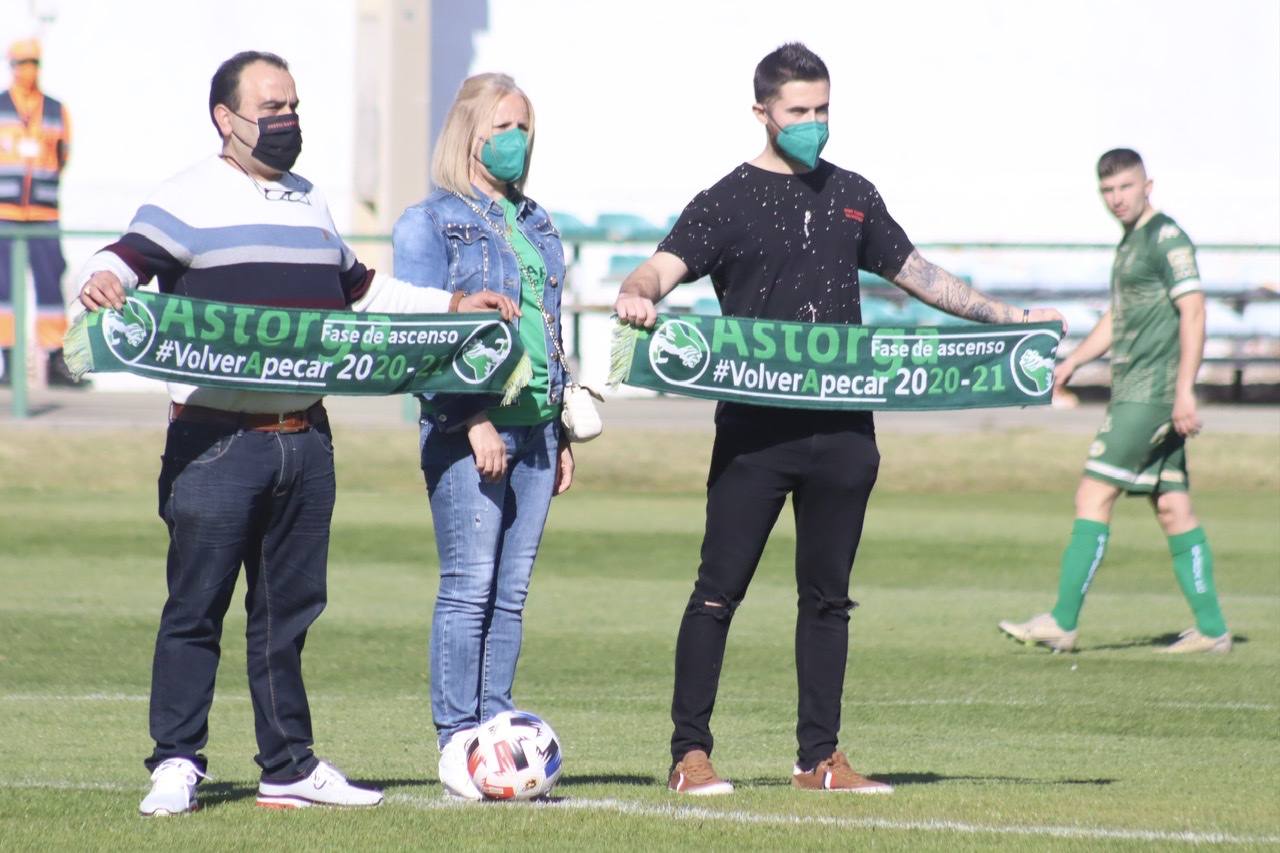 El conjunto maragato superó con autoridad al Numancia B en la tercera jornada de la segunda fase de la temporada