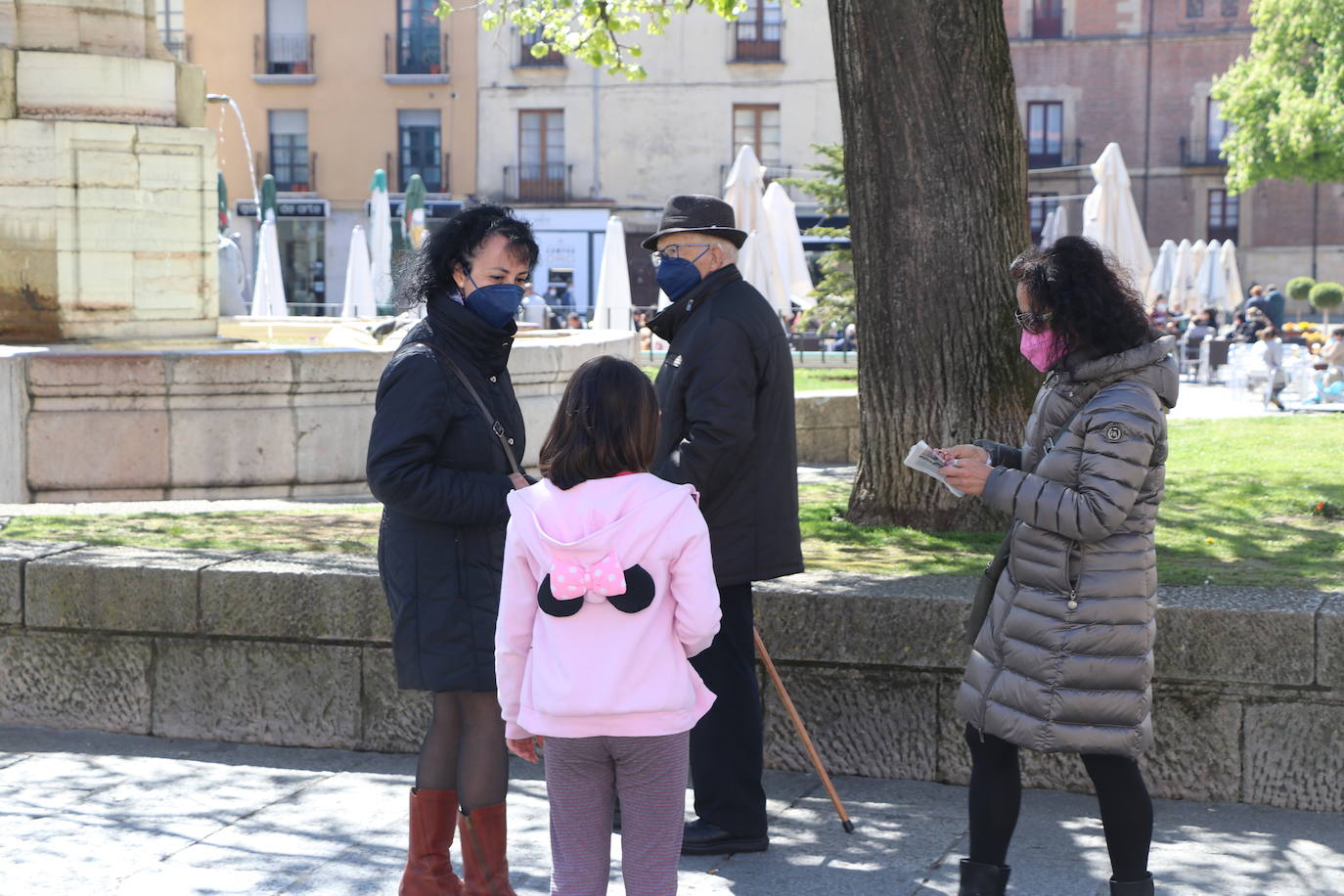 Fotos: &#039;Síndrome Contenta&#039; informa de su actividad en las calles de León