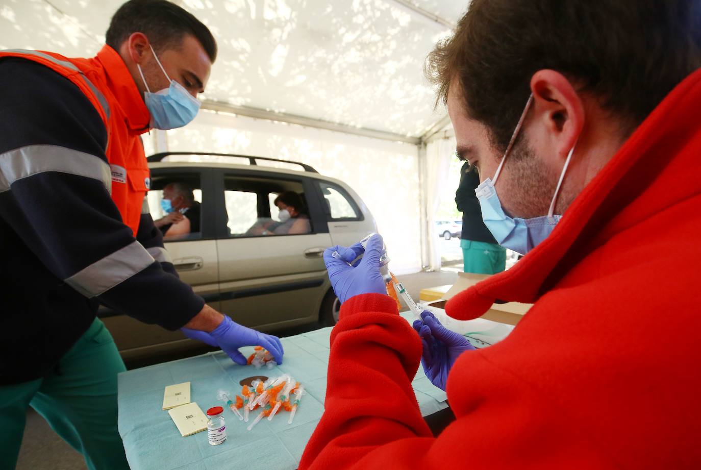 Vacunación masiva en Ponferrada a las personas nacidas en los años 1956, 1957 y 1958 en el Hospital de Ponferrada.