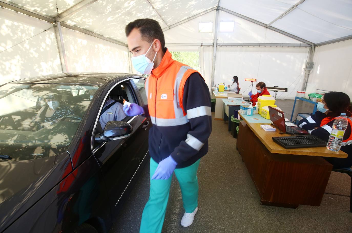 Vacunación masiva en Ponferrada a las personas nacidas en los años 1956, 1957 y 1958 en el Hospital de Ponferrada.