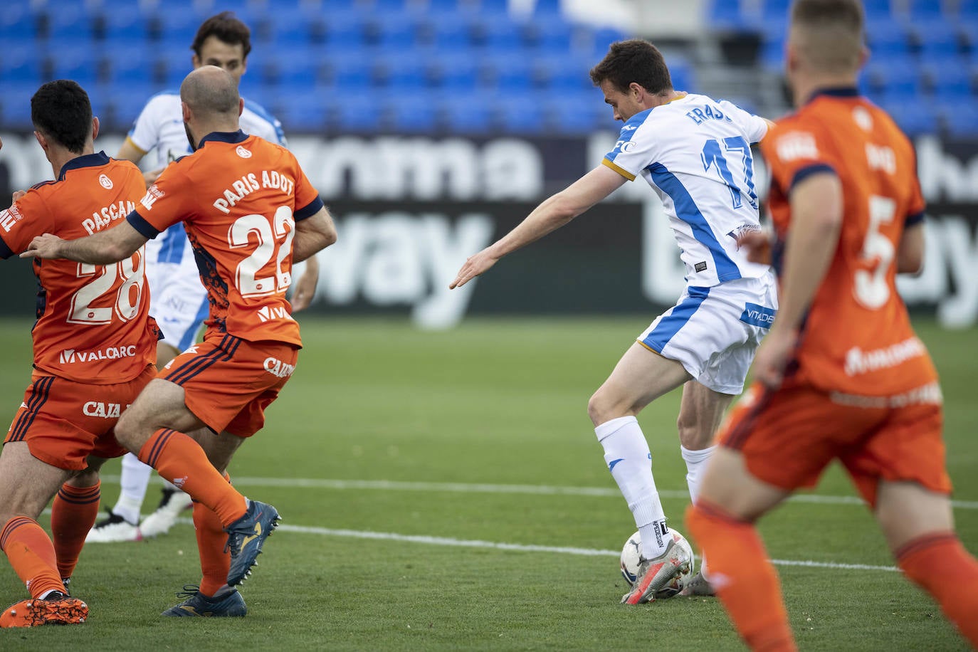 El conjunto berciano visita a los pepineros en uno de los encuentros que cierra la 35ª jornada de Segunda División.