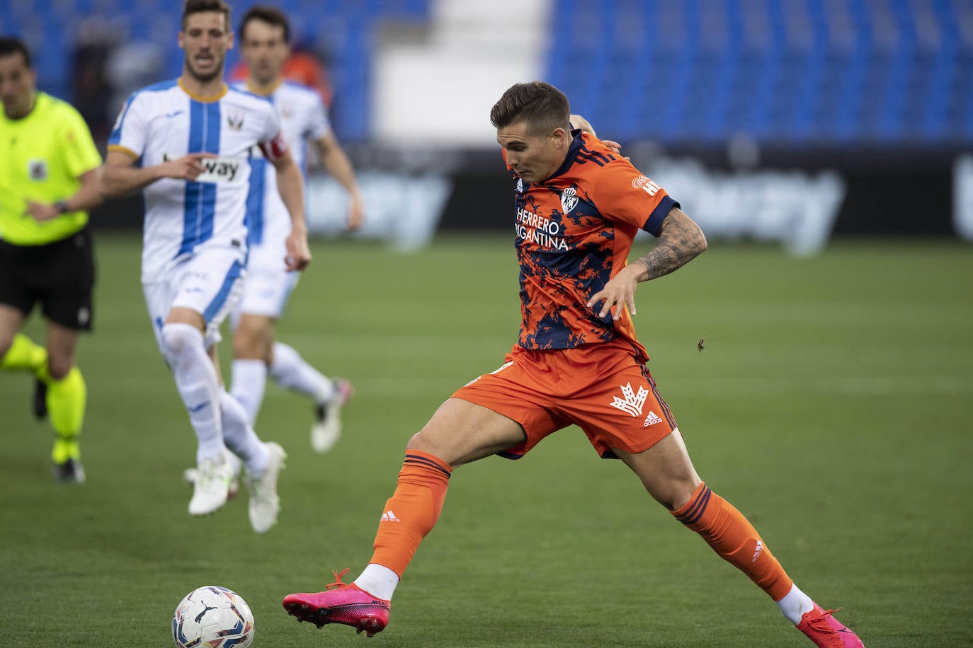 El conjunto berciano visita a los pepineros en uno de los encuentros que cierra la 35ª jornada de Segunda División.