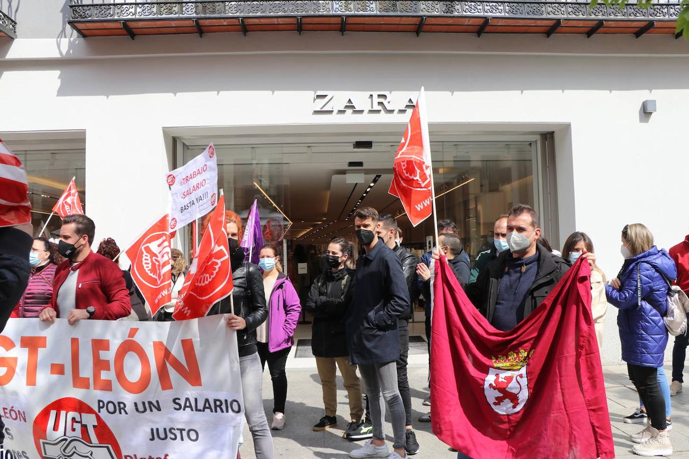 Los sindicatos mayoritarios denuncian que hasta diez centros logísticos de Inditex cobran más que el de León.