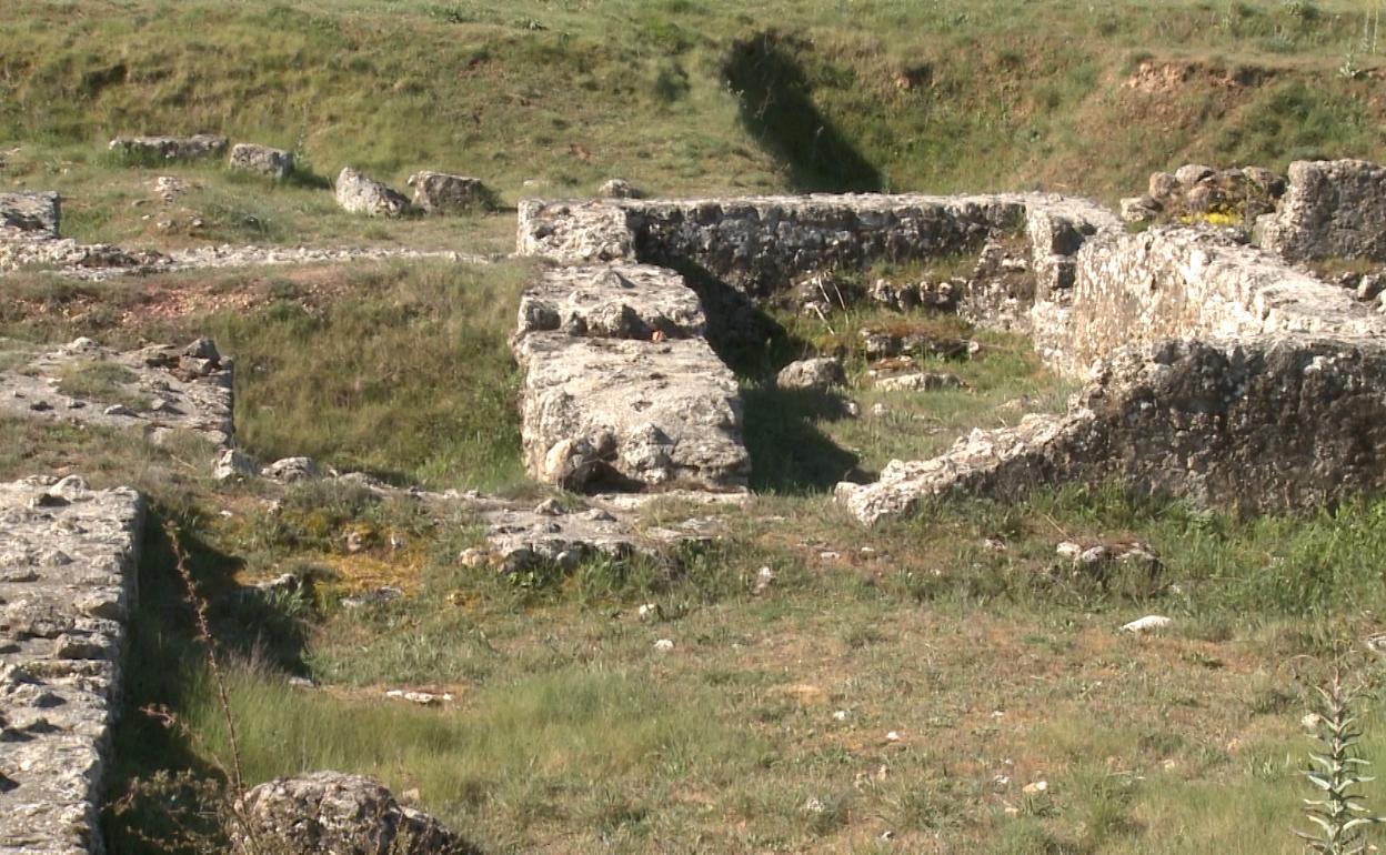 Imagen de uno de los muros de Lancia.