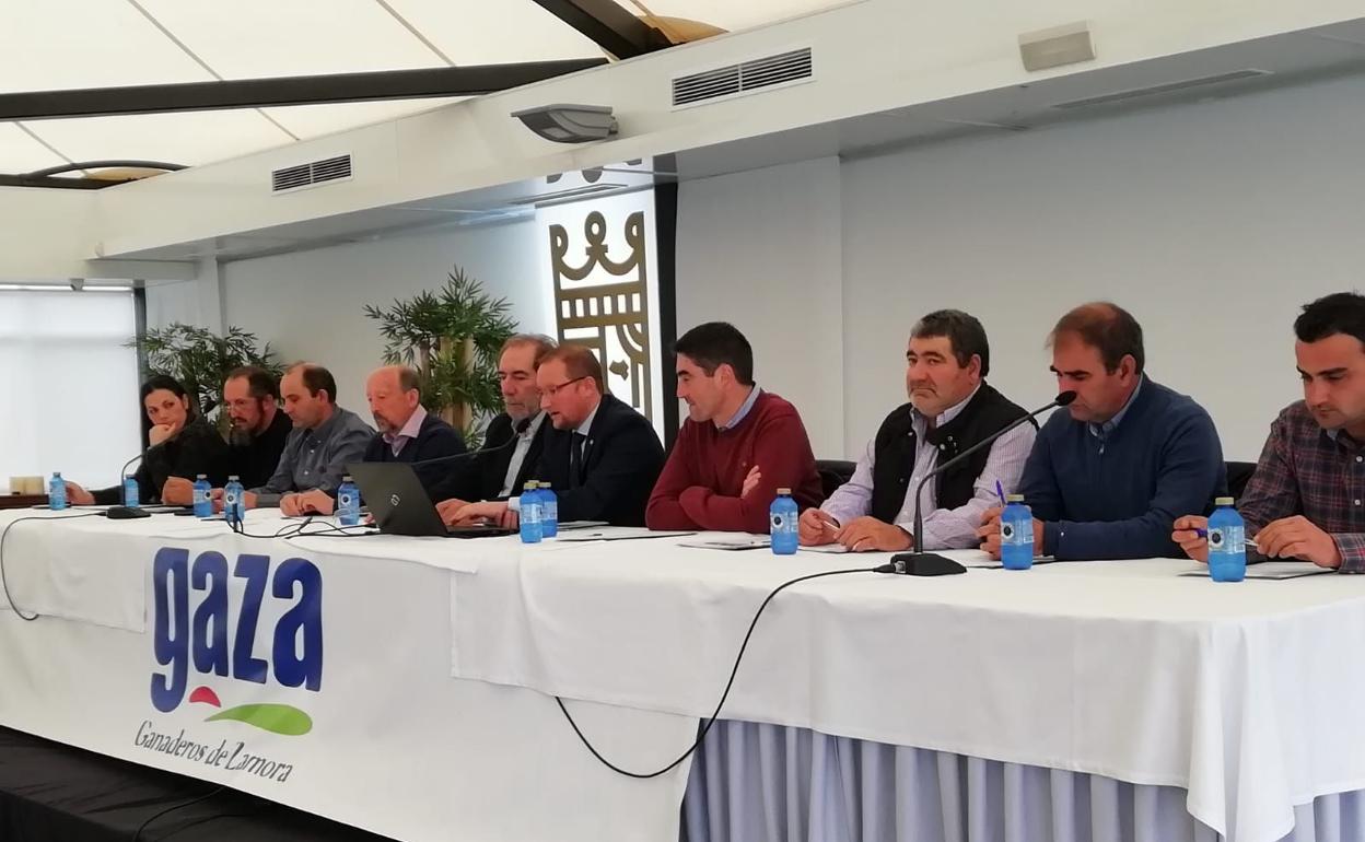 Asamblea general de Leche Gaza celebrada en Zamora antes de la pandemia. 