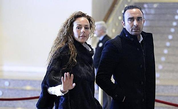 Rocío Carrasco y Fidel Albiac en una imagen de archivo.