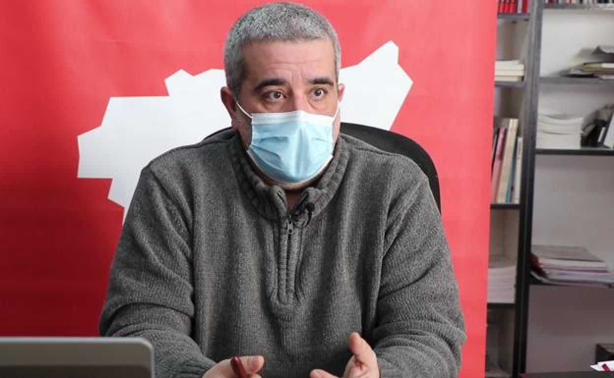 Xosepe Vega, actual secretario general de CCOO en León.