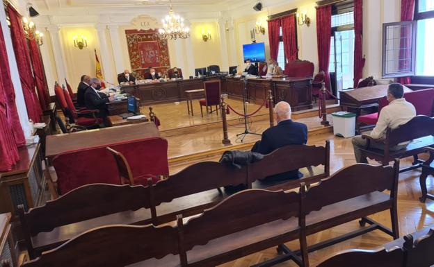 Galería. Interior de la Audiencia de León.