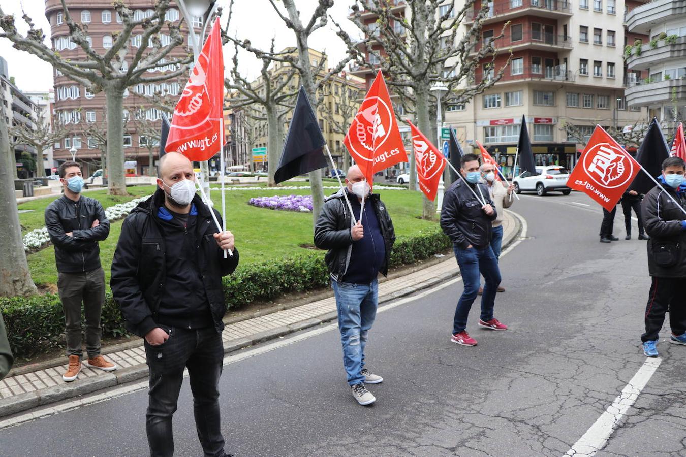 Los sindicatos mayoritarios reclaman mayor seguridad en los trabajos y denuncian que 12 leoneses perdieron la vida en su entorno laboral en 2020