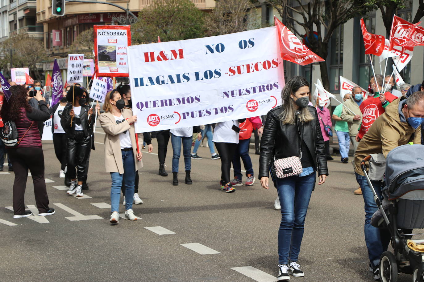 Movilizaciones del Primero de Mayo, Día Internacional del Trabajo, en León.