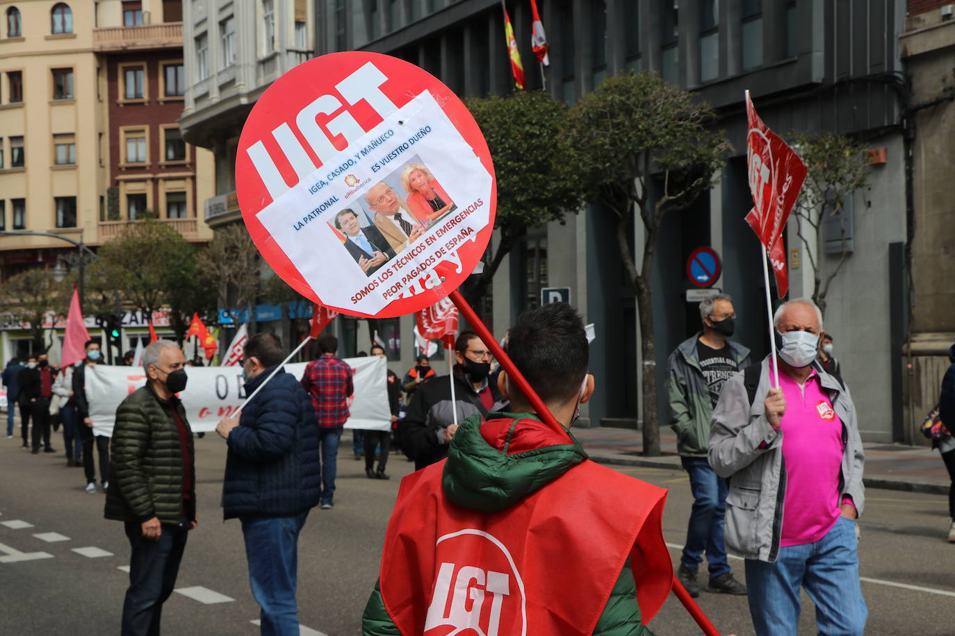 Movilizaciones del Primero de Mayo, Día Internacional del Trabajo, en León.