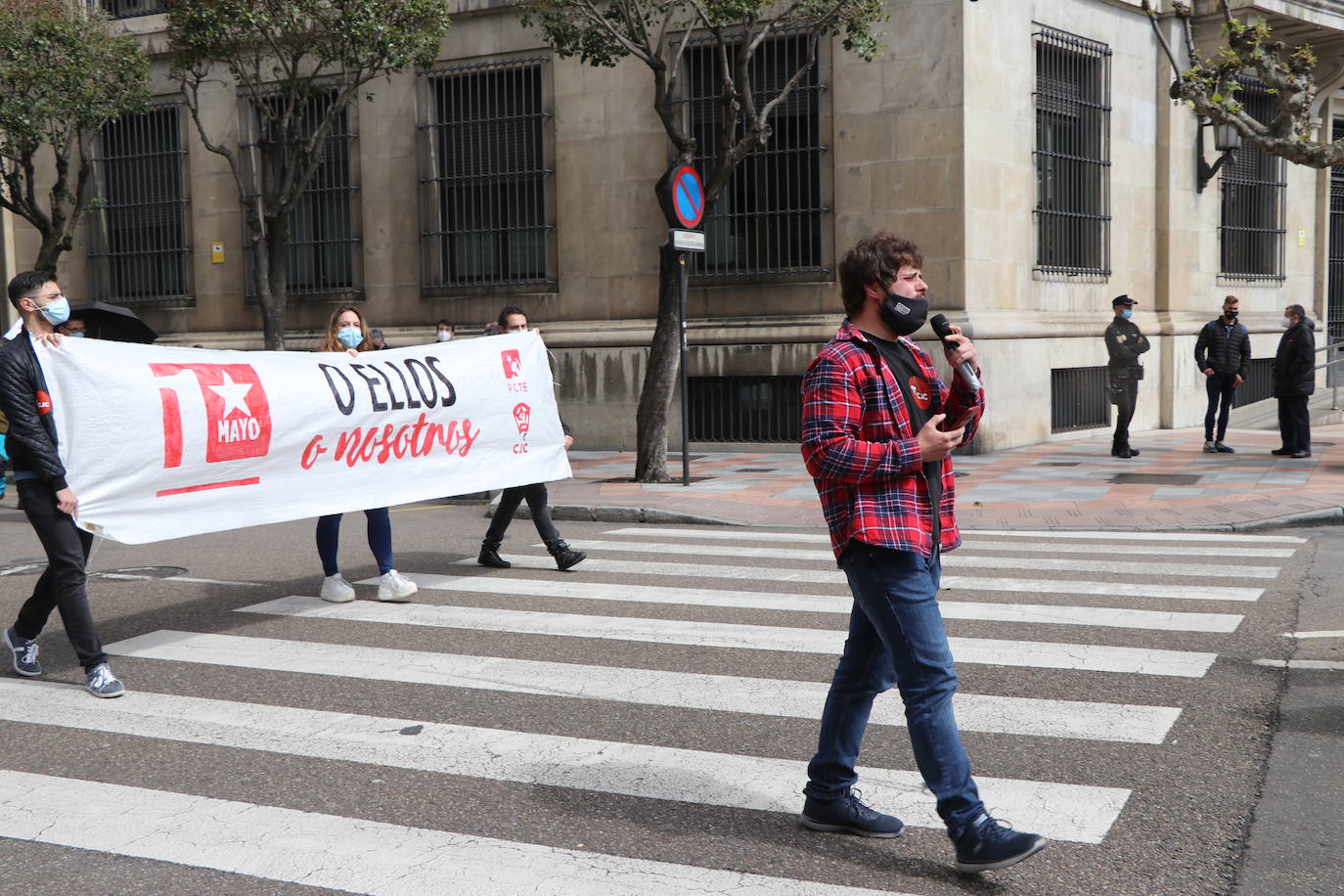 Movilizaciones del Primero de Mayo, Día Internacional del Trabajo, en León.