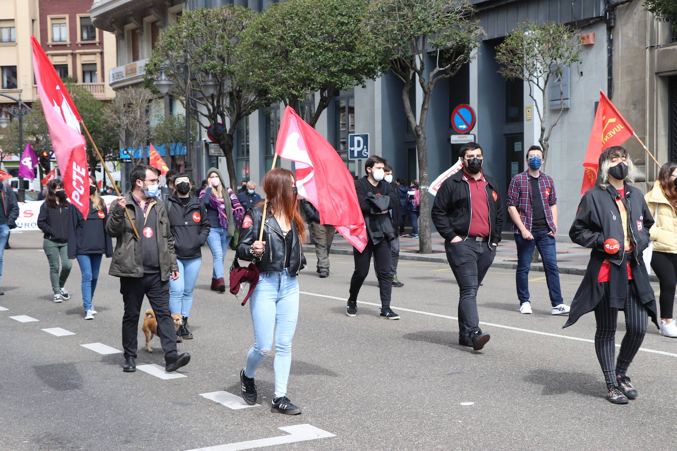 Movilizaciones del Primero de Mayo, Día Internacional del Trabajo, en León.