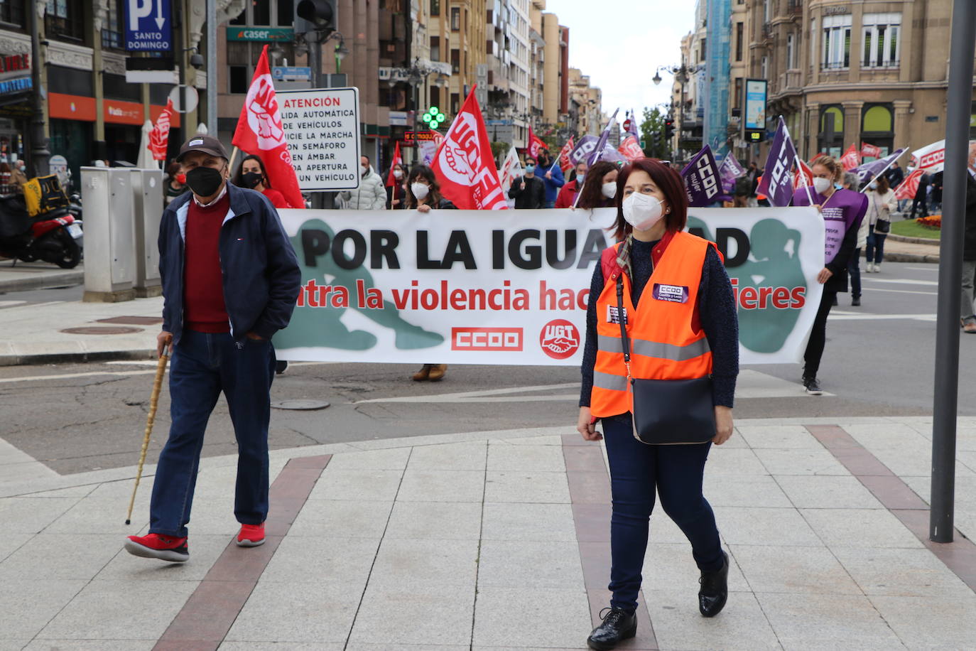 Movilizaciones del Primero de Mayo, Día Internacional del Trabajo, en León.