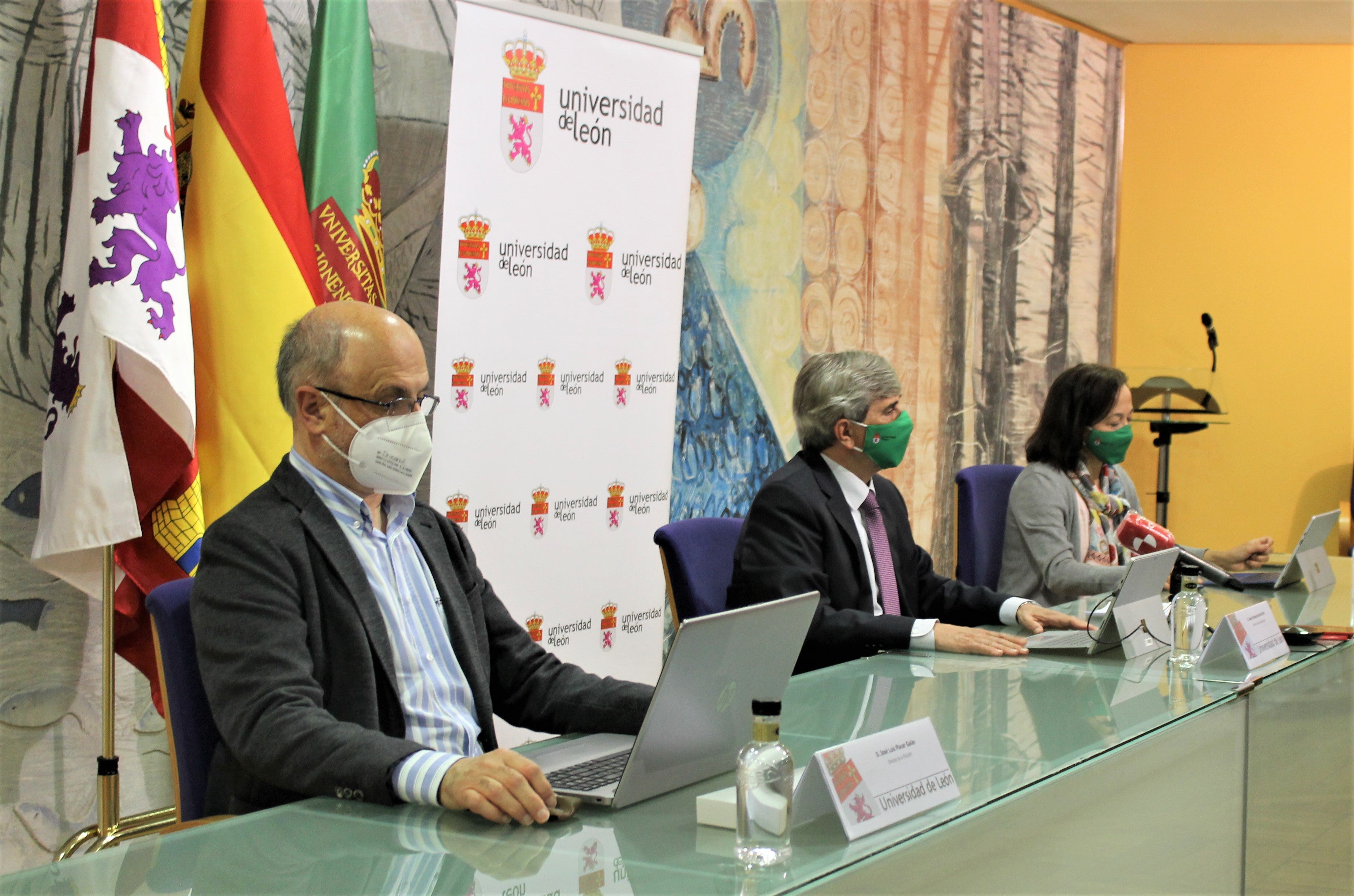 Galería. Imagen de la I Feria de Empleo de la ULE.