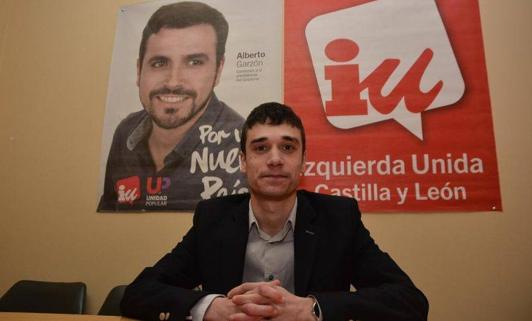 Javier Arias, coordinador de Izquierda Unida.