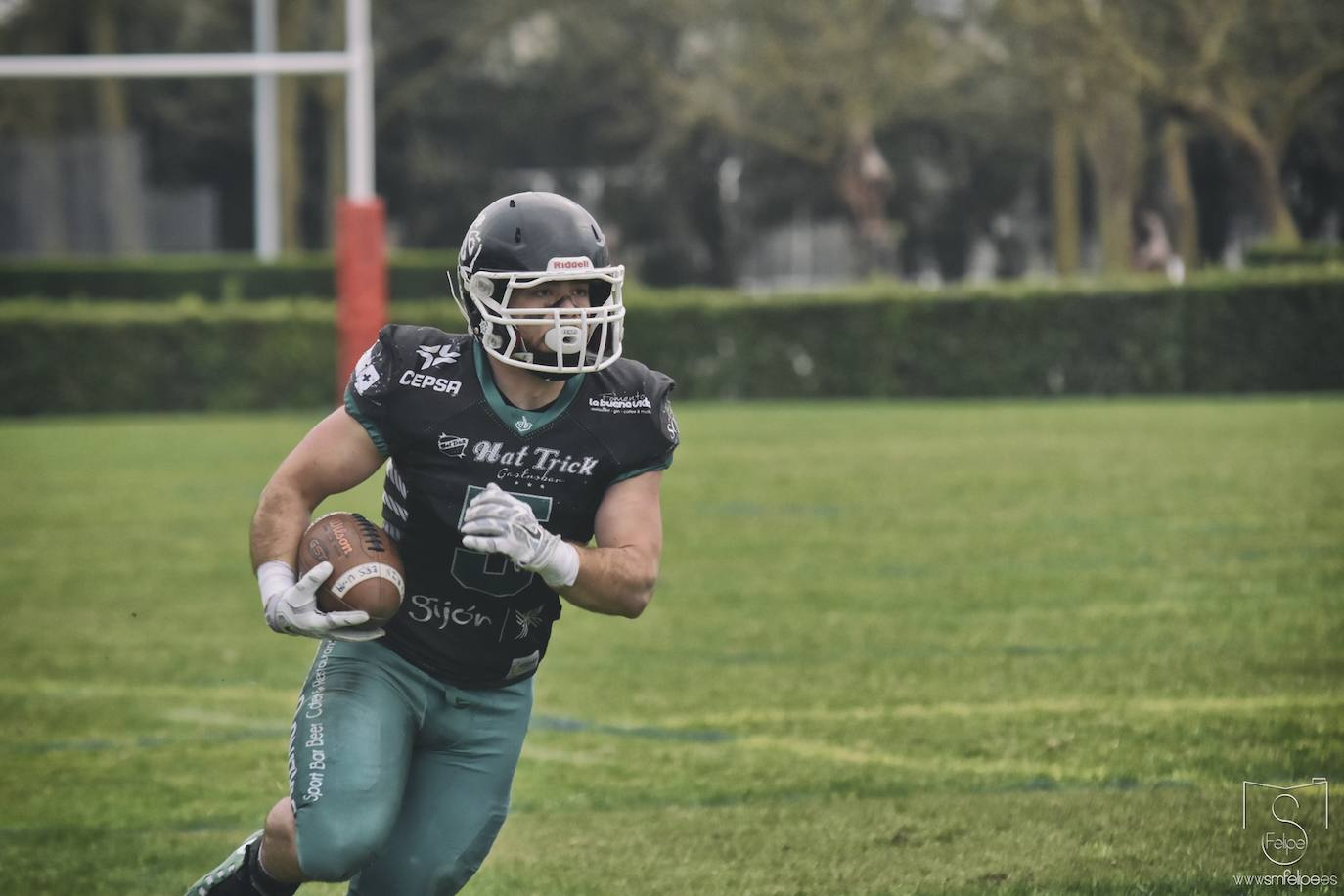 El 'running back' lacianiego formará parte del Barcelona Dragons en la European League of Football en una competición que busca «profesionalizar» este deporte en el viejo continente