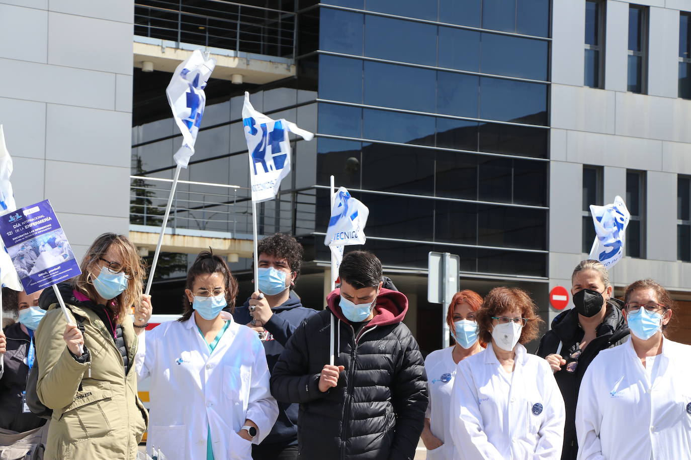 Los técnicos de enfemería leoneses reclaman que se les considere como parte del colectivo de enfermería.