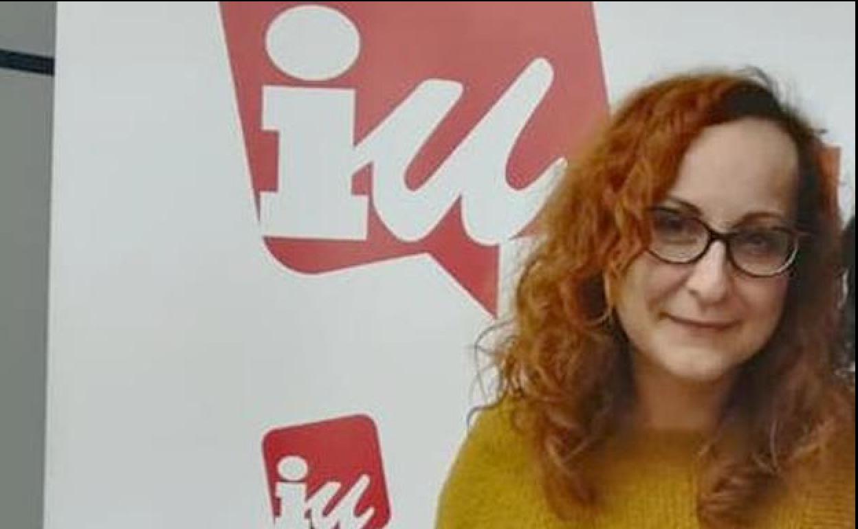 Carmen Franganillo, coordinadora de IU León.