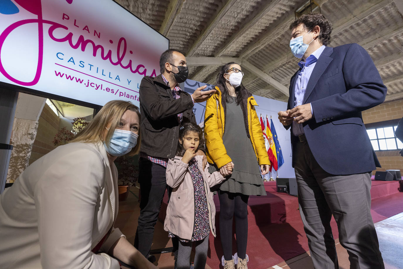 Fotos: Presentación del Plan Familias de Castilla y León
