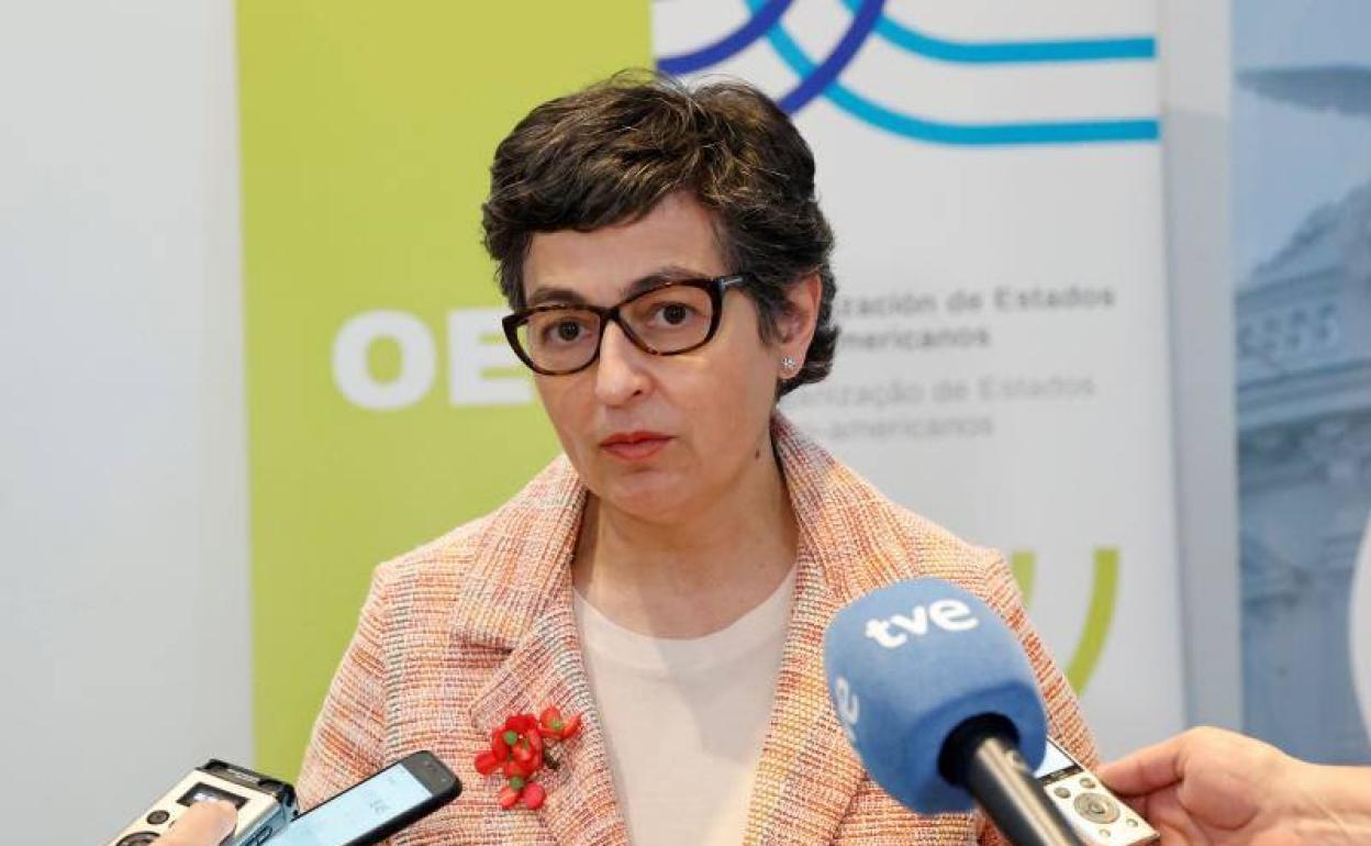 La ministra de Asuntos Exteriores, Arancha González Laya.