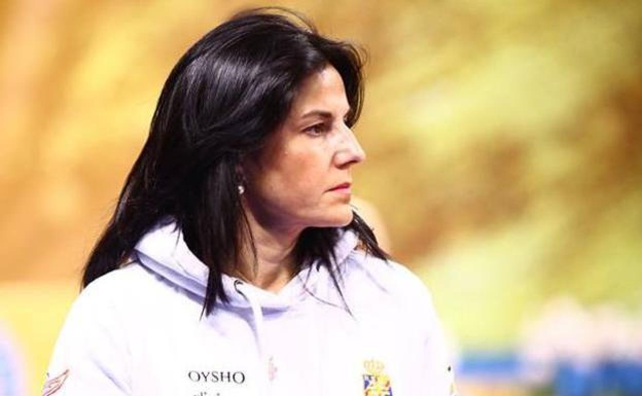 Ruth Fernández, durante una competición oficial. 