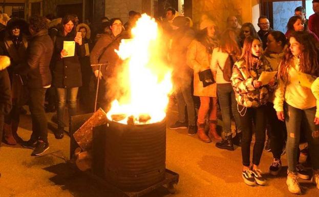 Canto de las marzas.