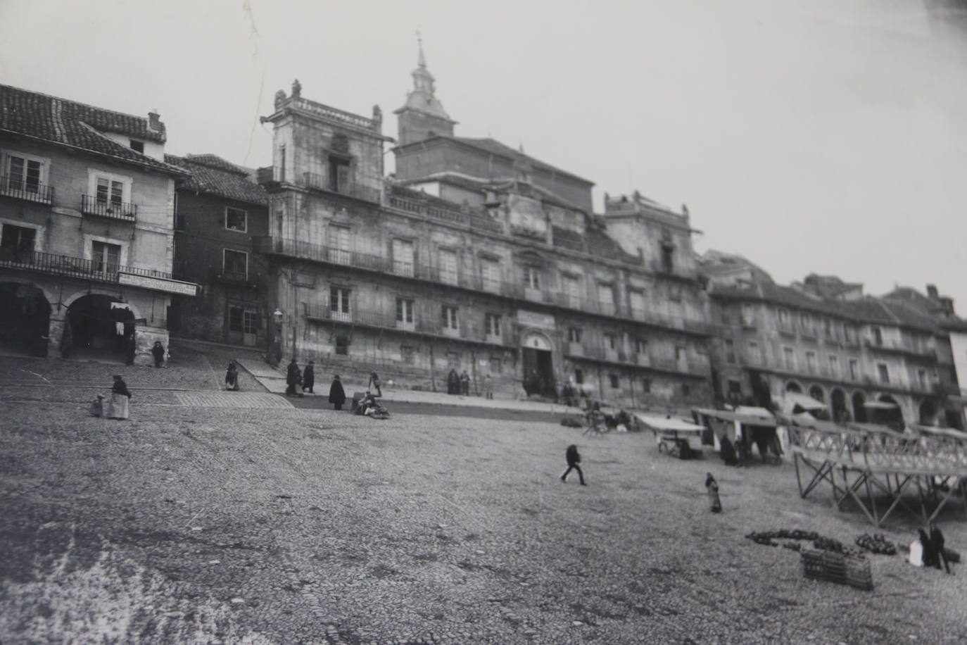 Plaza de la Constitución, conocida ahora como Plaza Mayor.