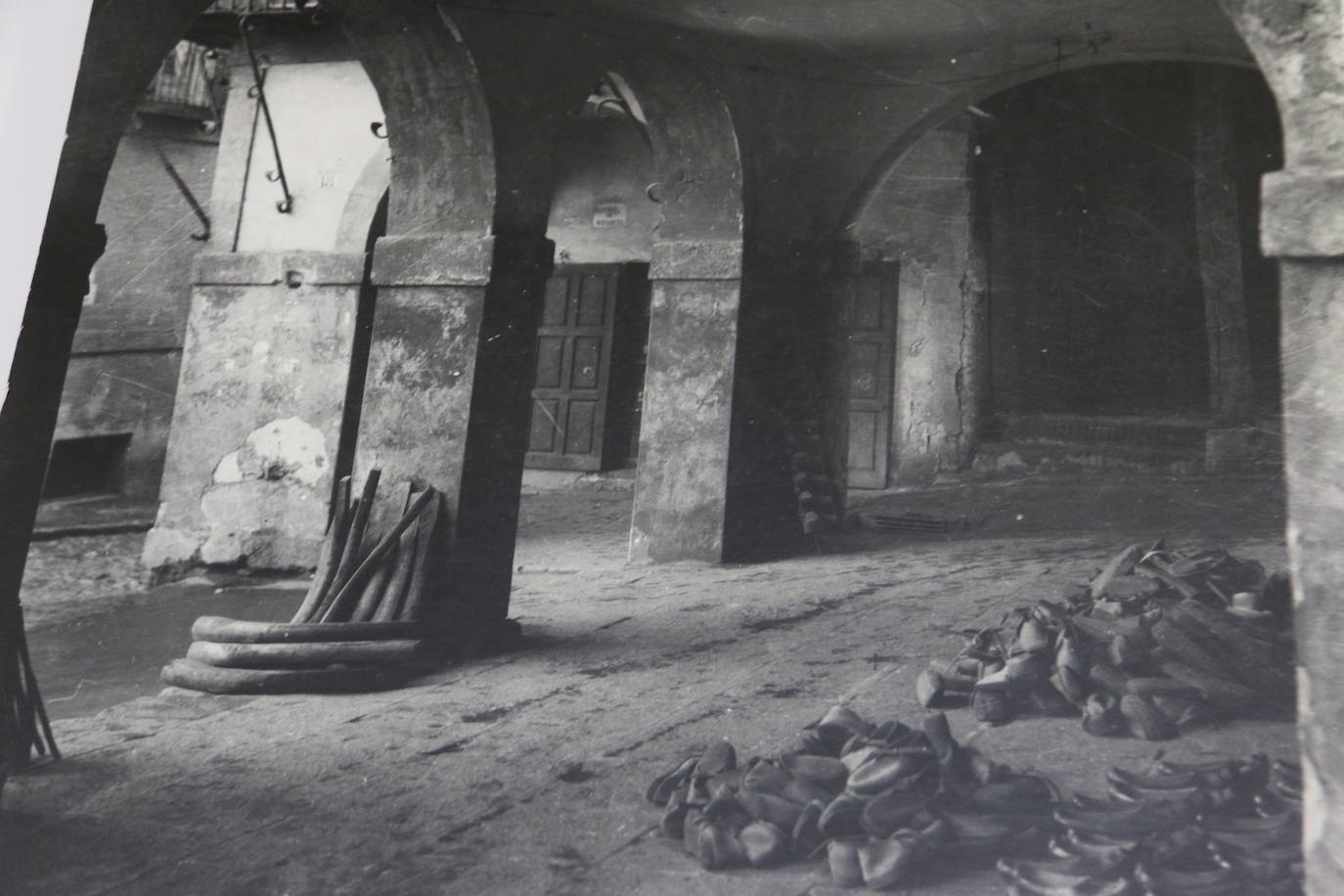 Zona rinconada de la calle Matasiete, entre la Plaza de la Constitución y la de las Tiendas.