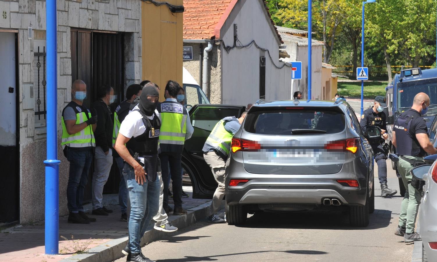 Fotos: Redada en Valladolid contra el tráfico de drogas y la prostitución