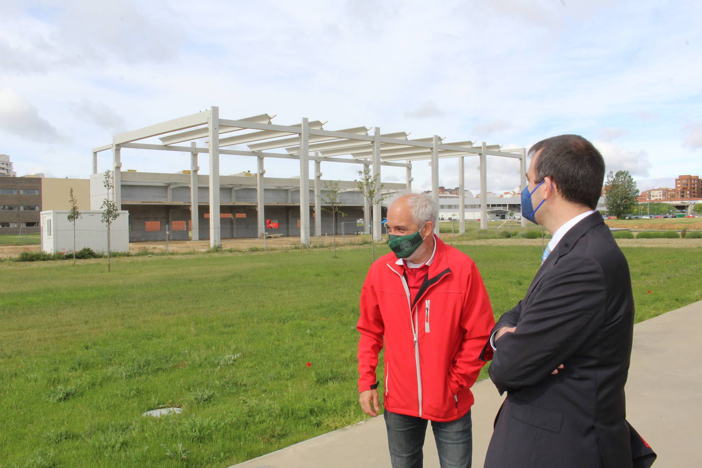 El hangar dedicado a la investigación estará listo a finales de verano en el campus de Vegazana 
