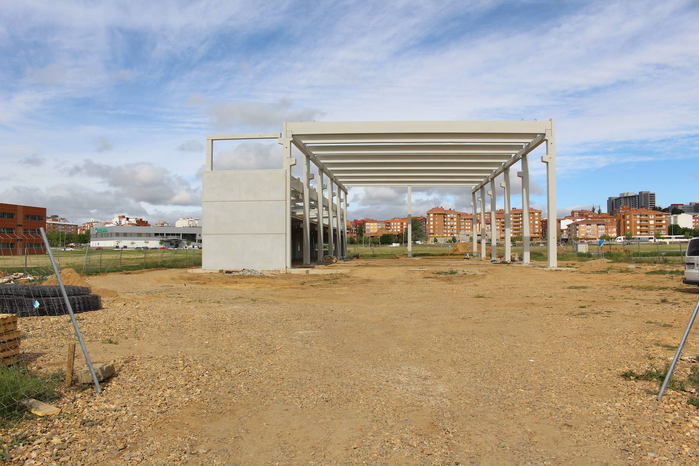 El hangar dedicado a la investigación estará listo a finales de verano en el campus de Vegazana 