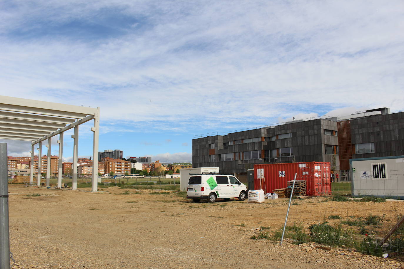 El hangar dedicado a la investigación estará listo a finales de verano en el campus de Vegazana 
