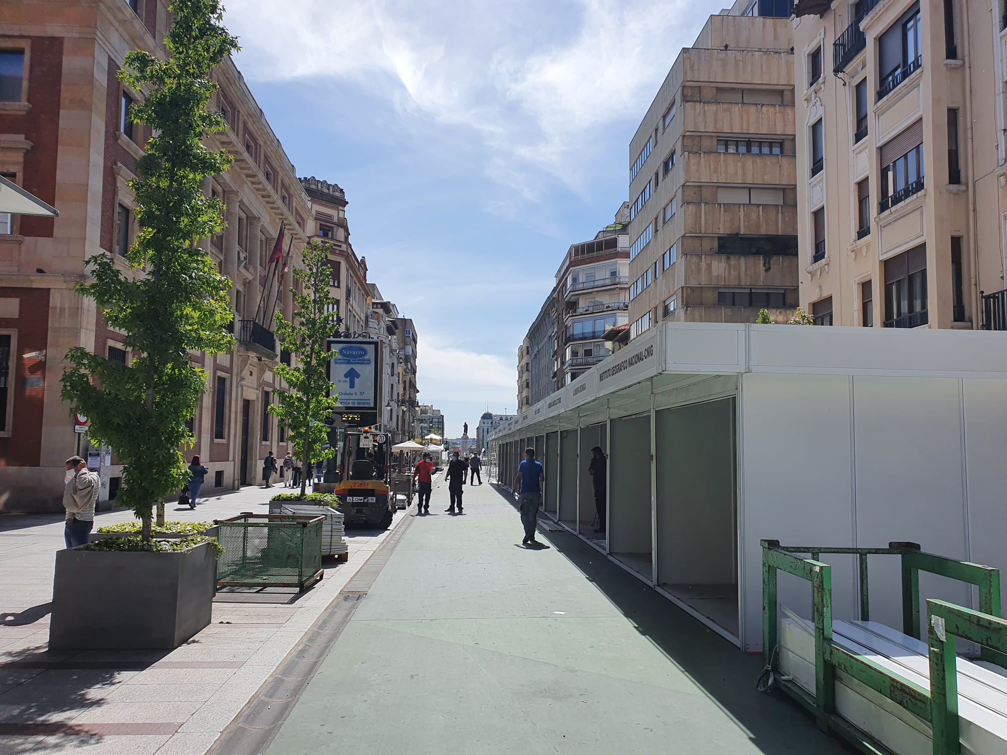 Casetas de la nueva edición de la Feria del Libro