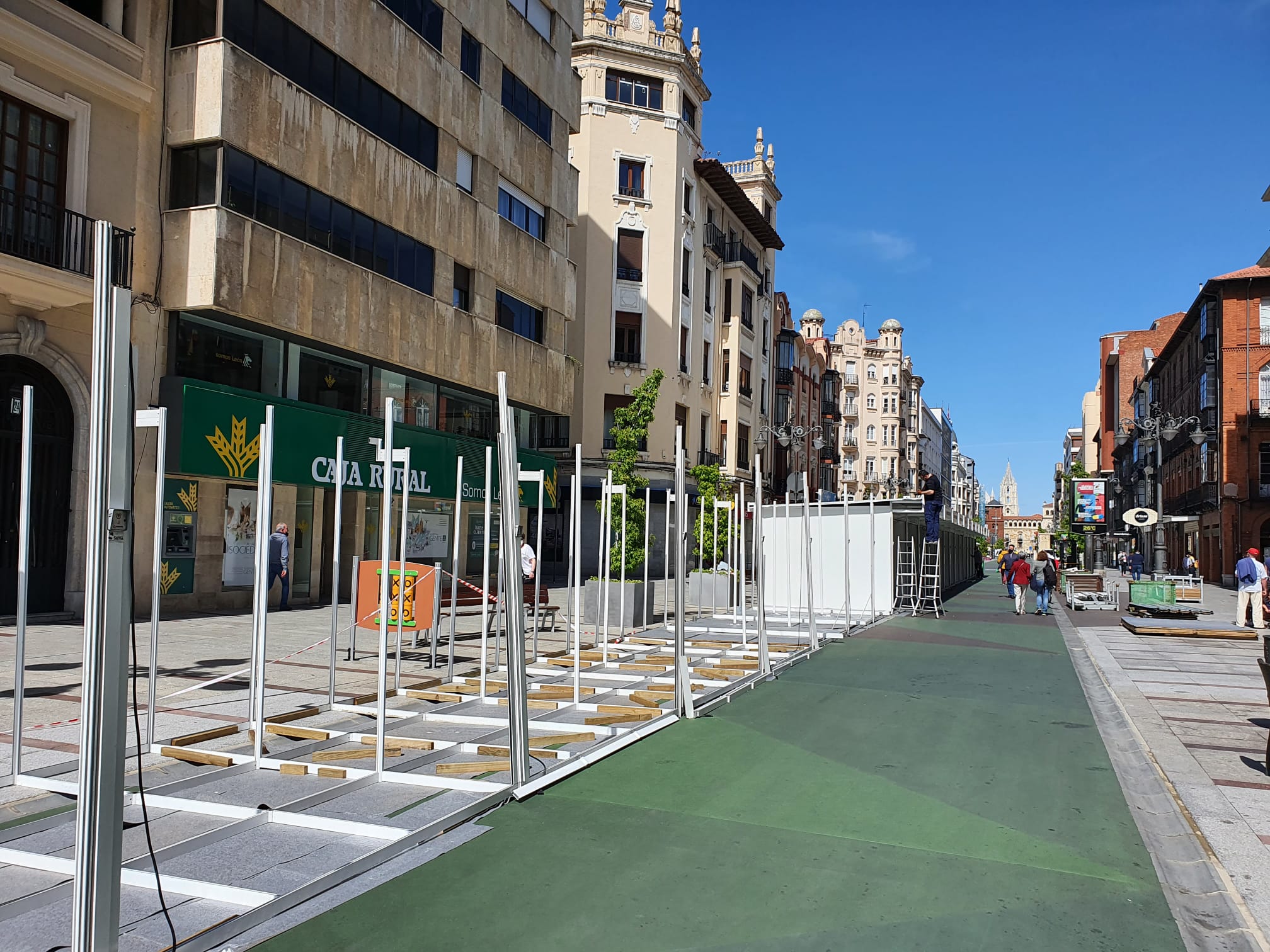 Casetas de la nueva edición de la Feria del Libro