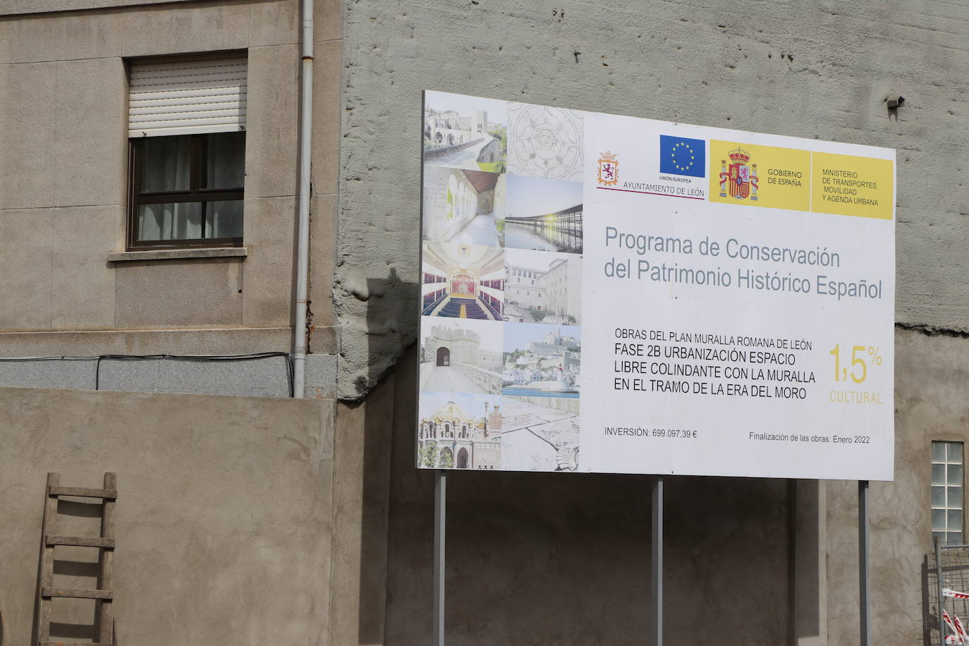 La zona arqueológica de la Era del Moro dotará a la capital de nuevos lienzos de su muralla que será puesta en valor.