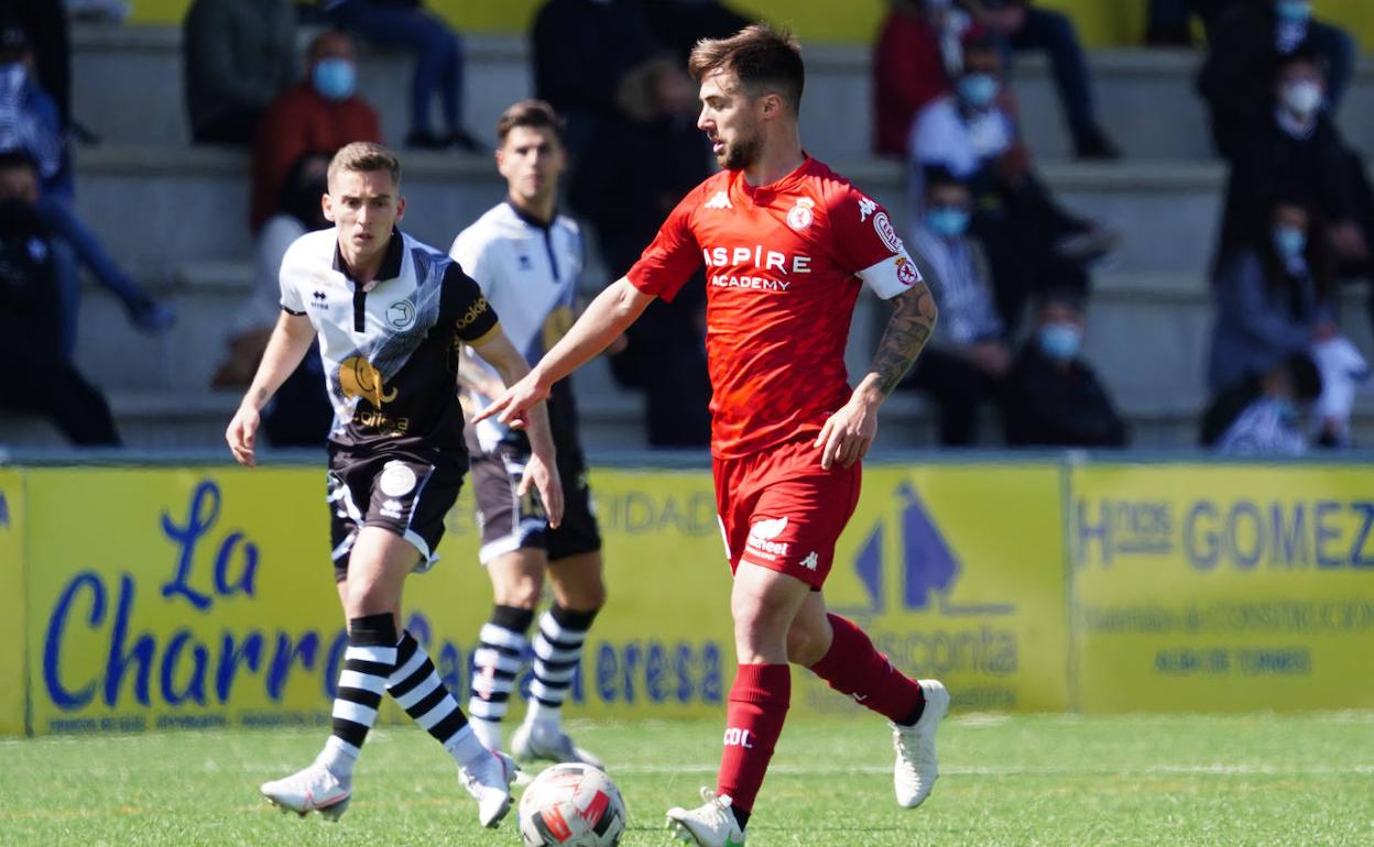 Sergio Marcos, en el partido ante Unionistas disputado en Salamanca.