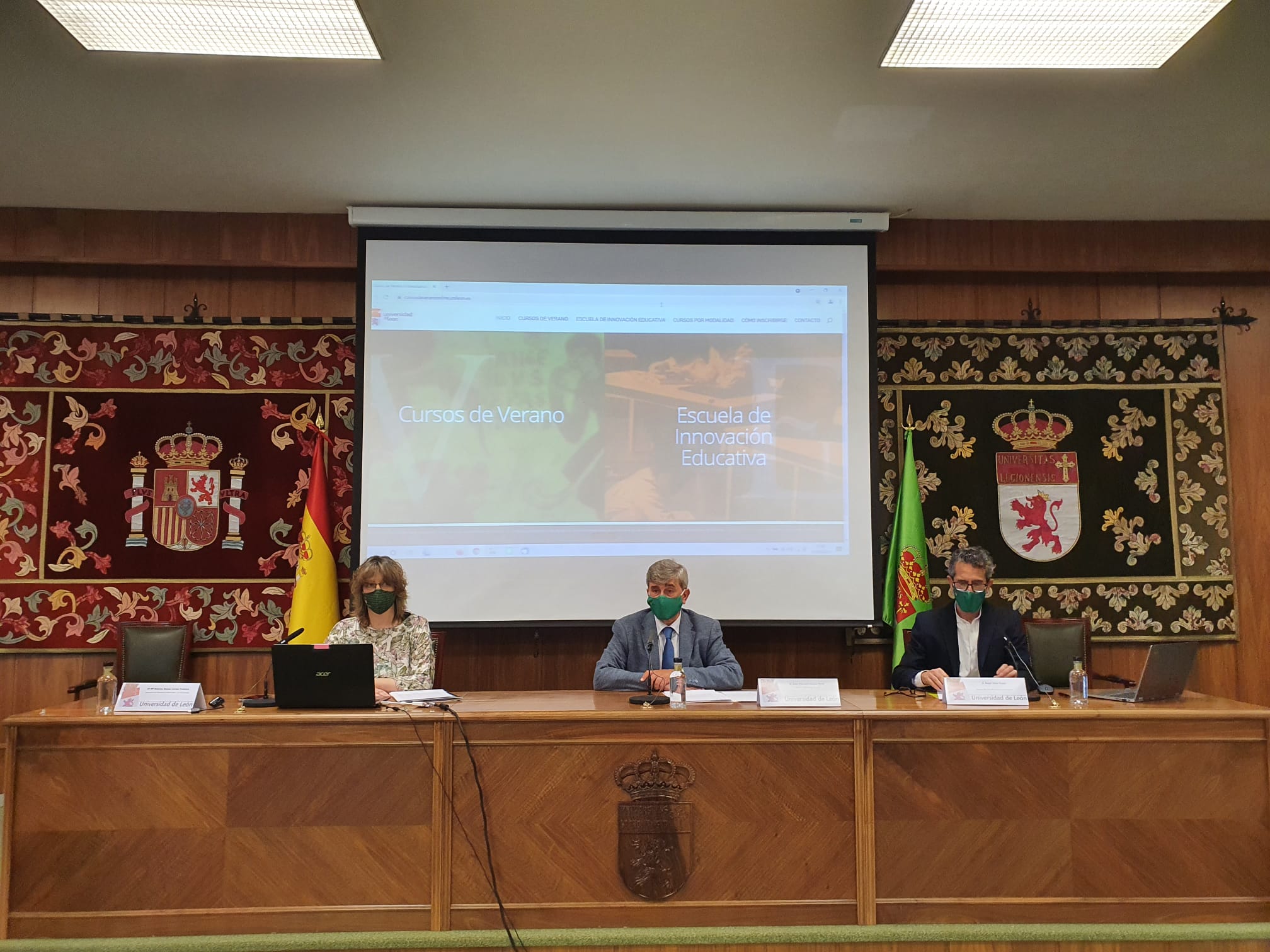 Presentación de los cursos de verano de la ULE