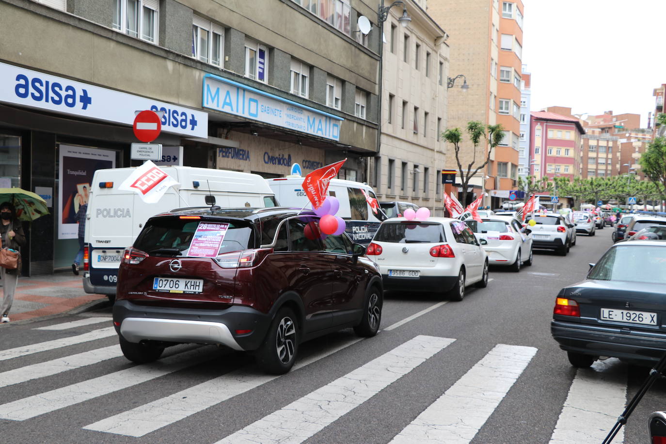 Fotos: Los trabajadores de Ovejeron vuelven a las calles