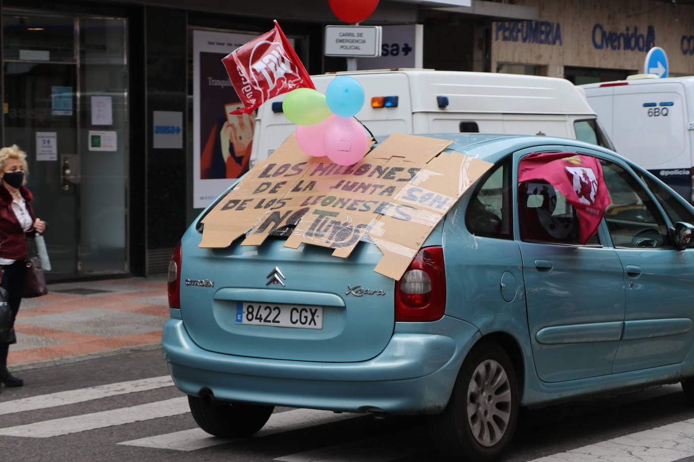 Fotos: Los trabajadores de Ovejeron vuelven a las calles