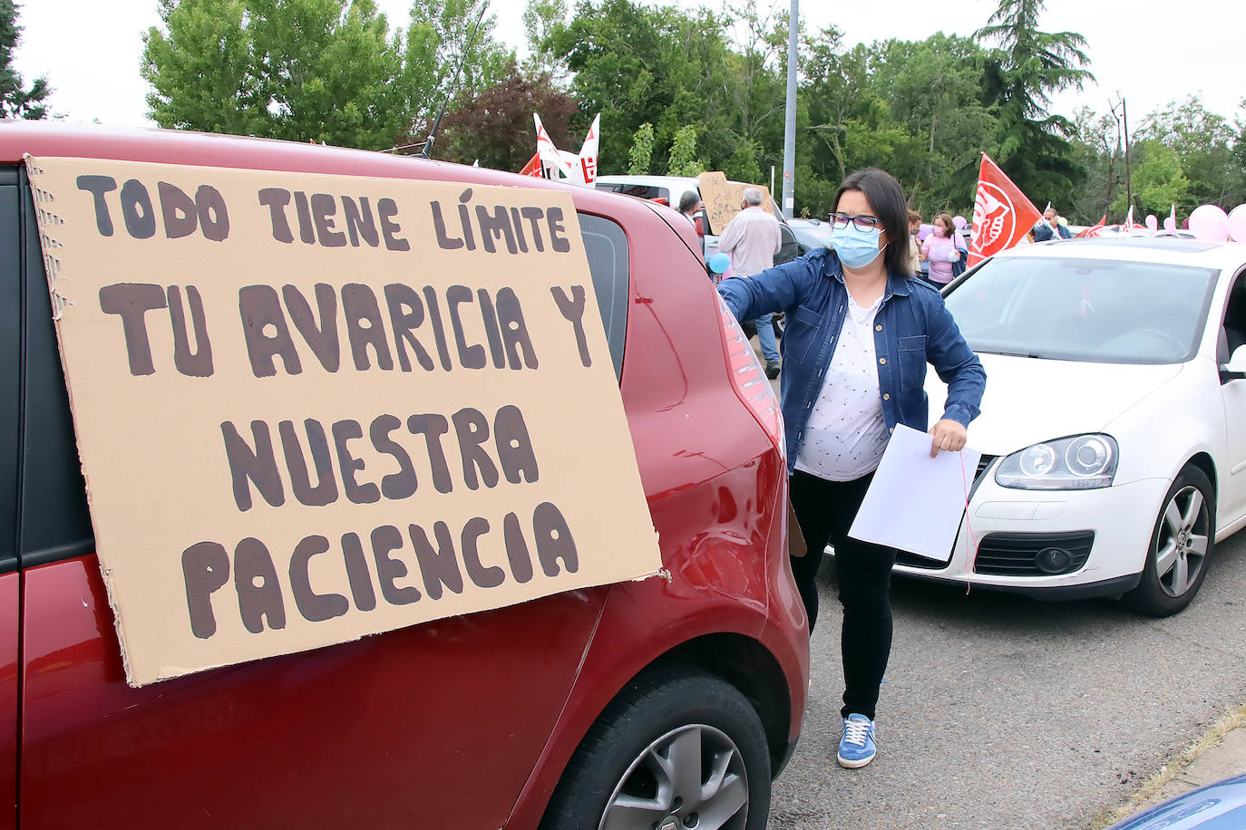 Fotos: Los trabajadores de Ovejeron vuelven a las calles