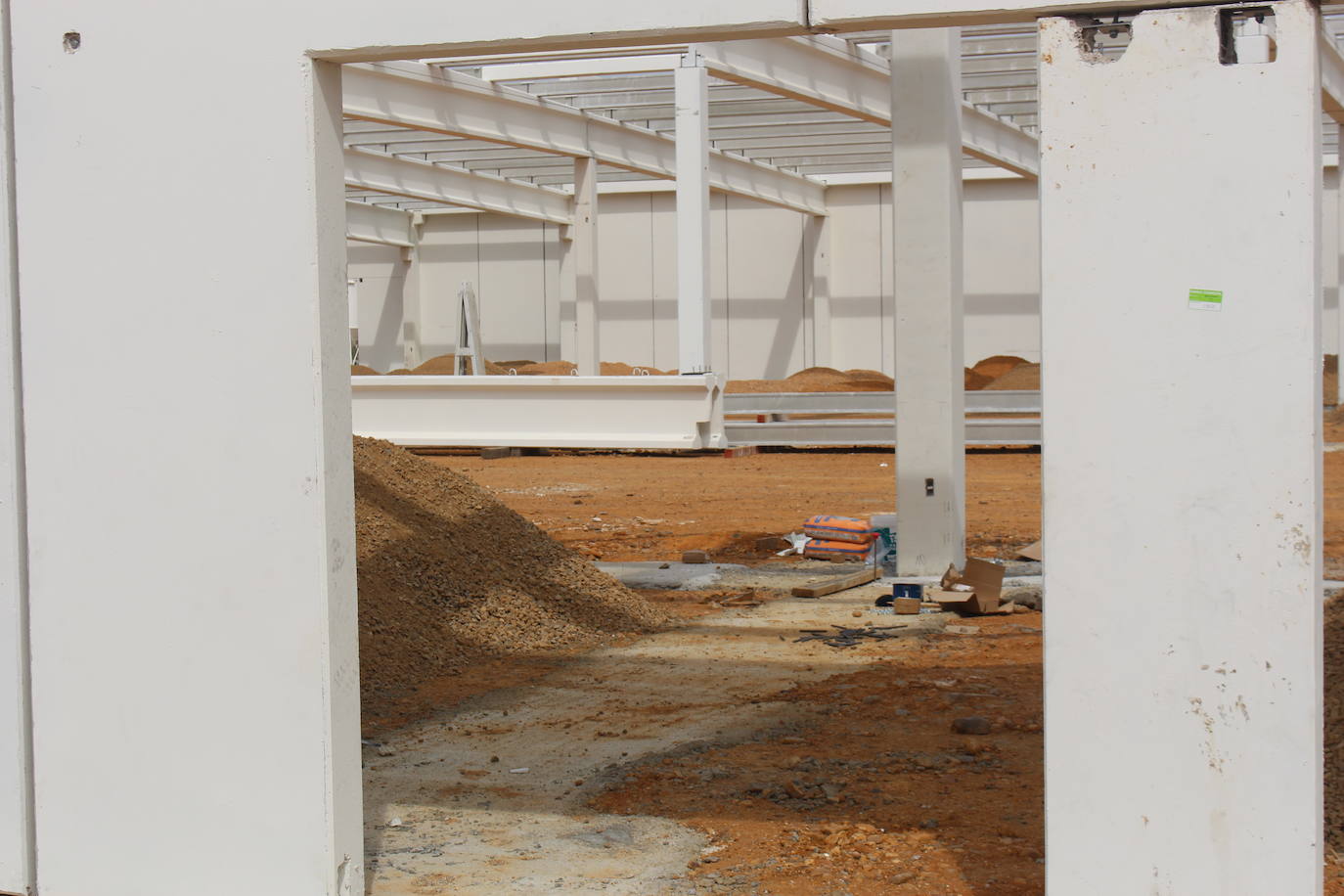 Fotos: Avance de las obras de Centro Comercial Reino de León