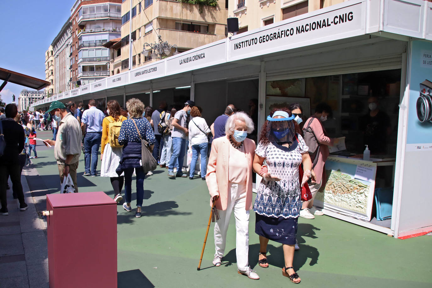 Feria del libro en León. 