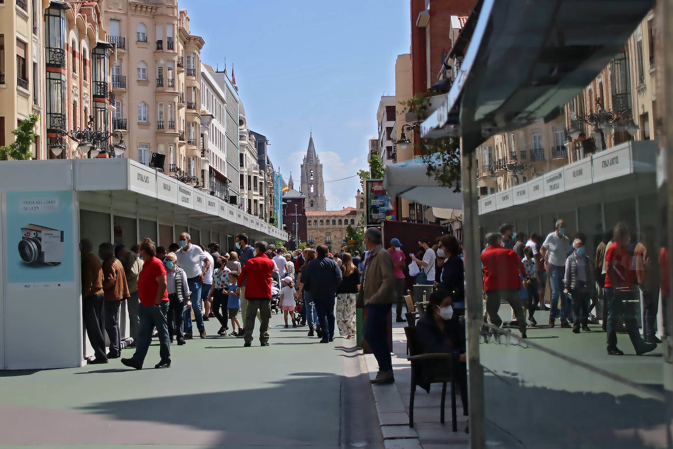 Feria del libro en León. 