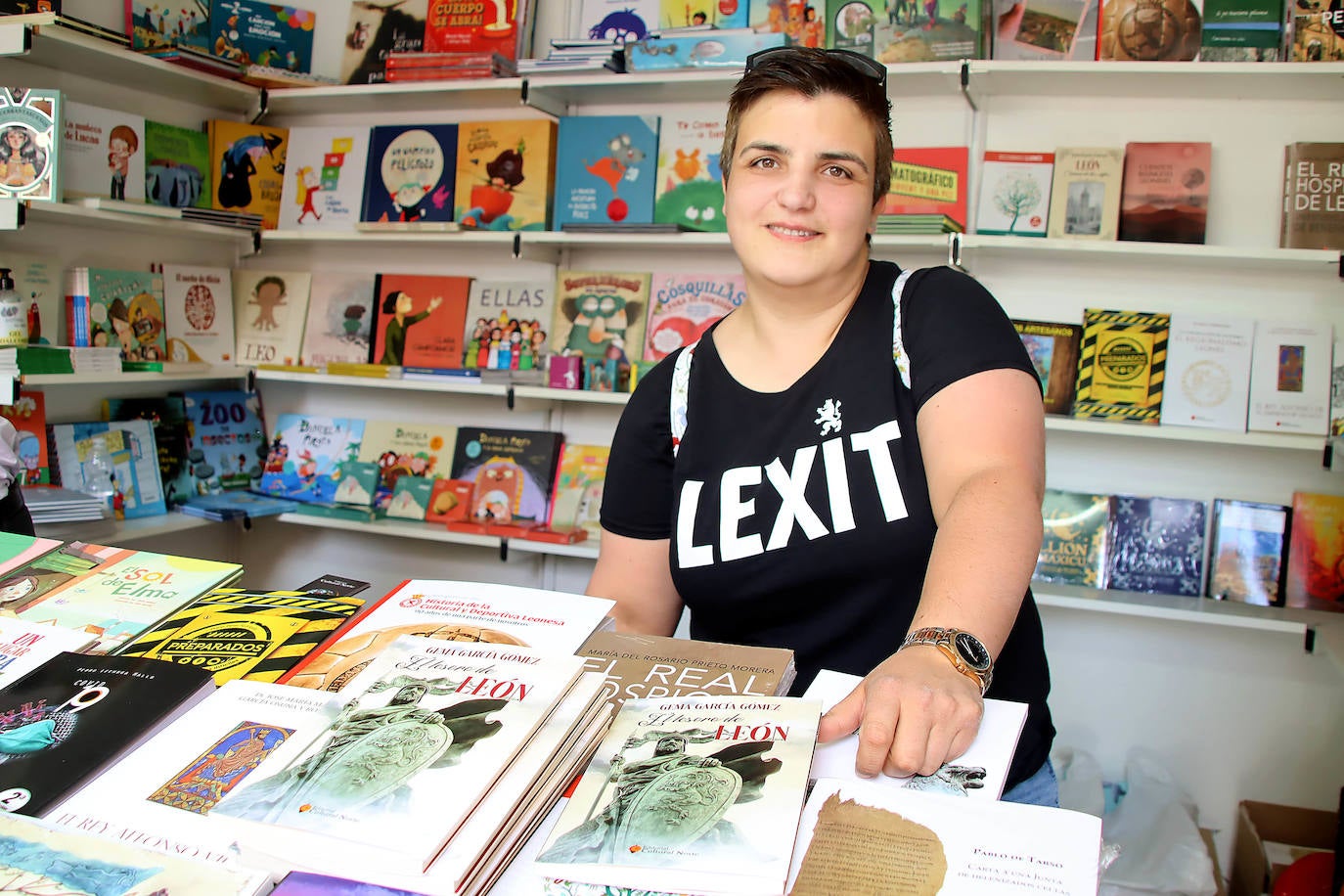 Feria del libro en León. 